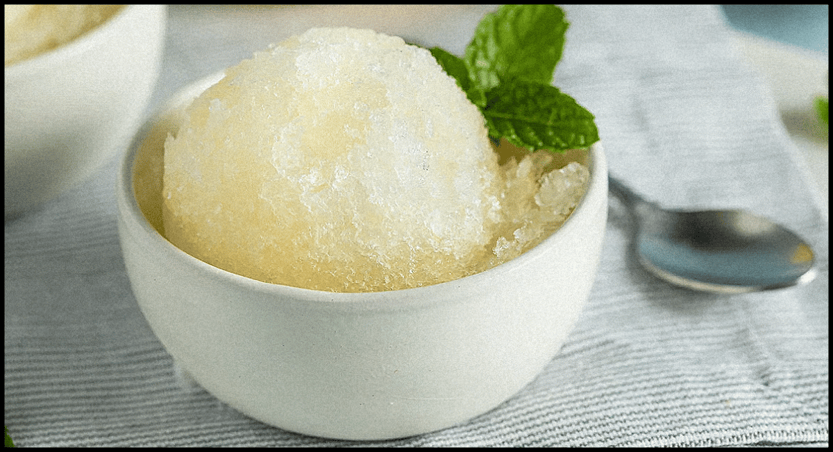 glace sorbet pastis