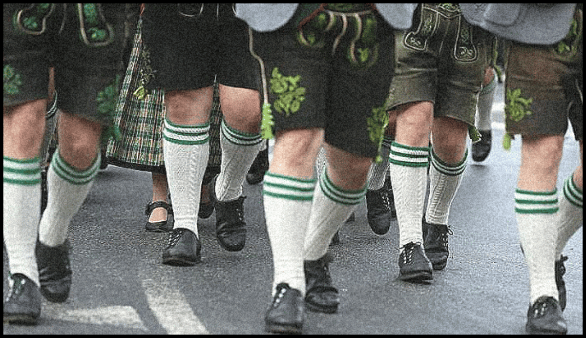 lederhosen oktoberfest biere