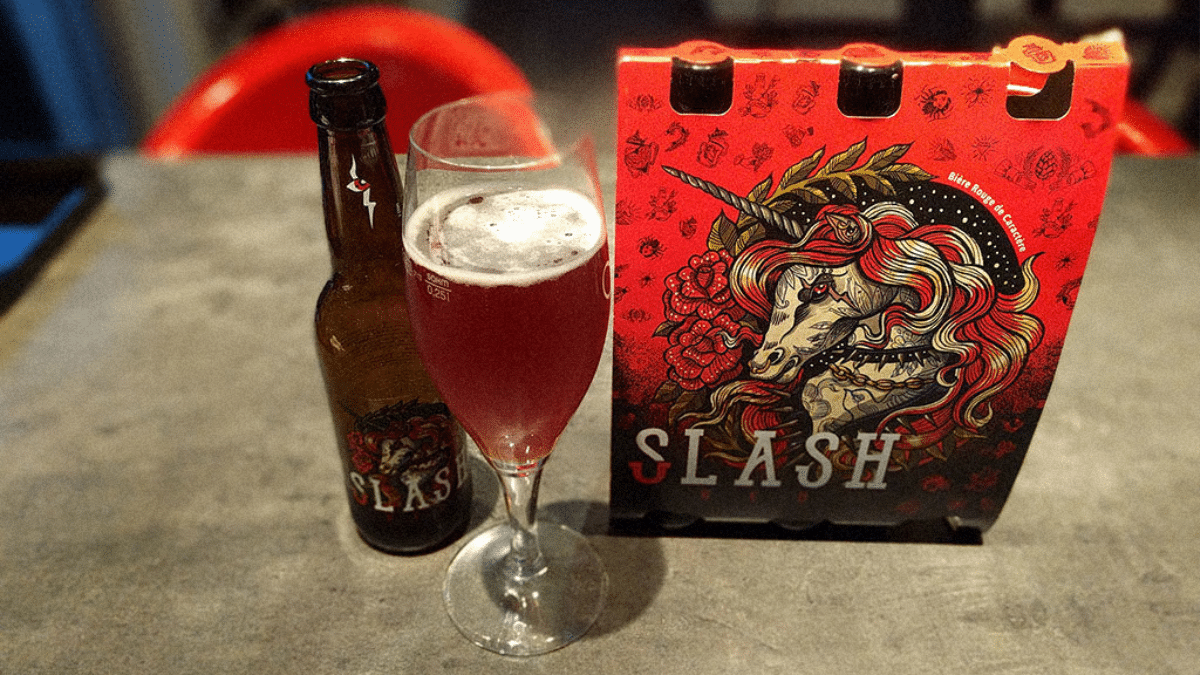 La bière slash