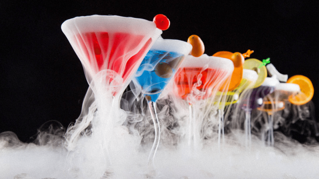 Cocktail neige carbonique spectacle à portée de verre Apéritissimo — free download