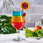 Les secrets d'un cocktail arc-en-ciel réussi : curaçao et vodka