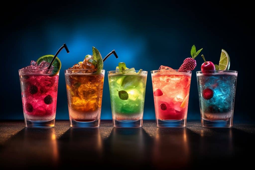 Cockail Energy Drink et Red Bull les cocktails énergisants