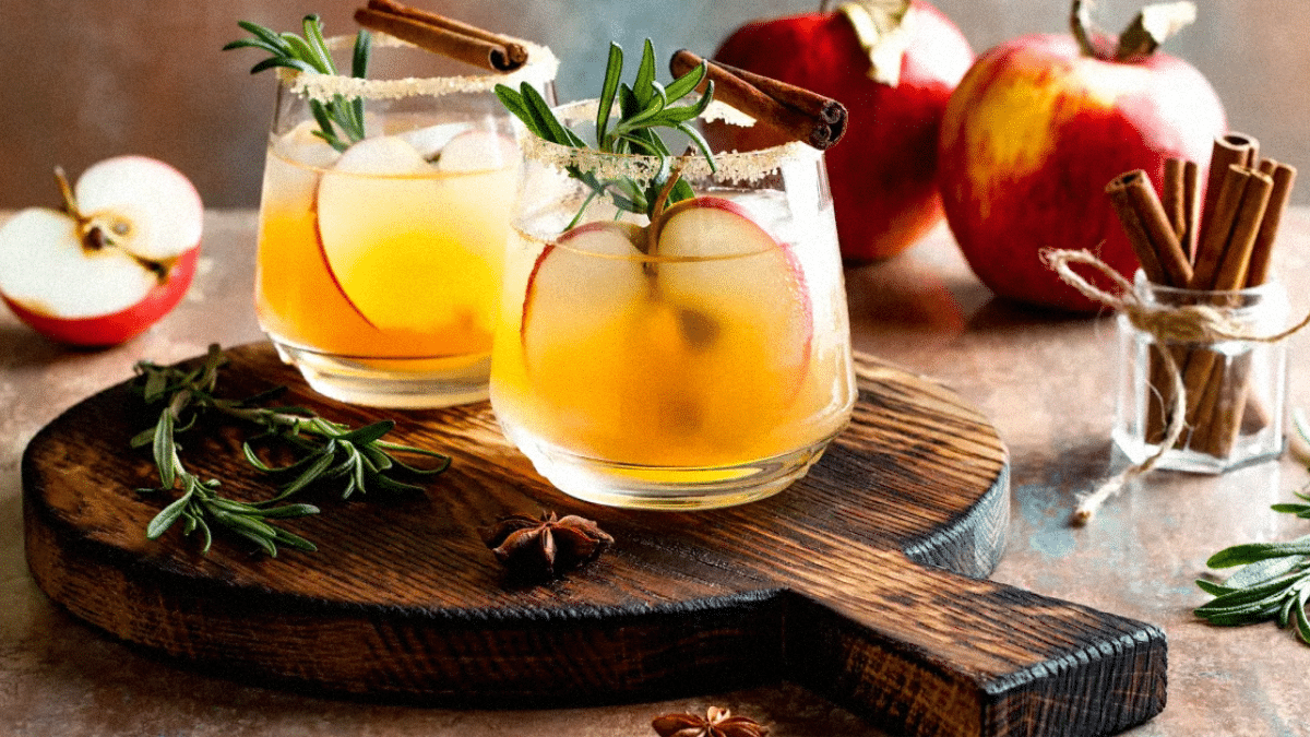 Les meilleures recettes de cocktails à base de jus de pomme