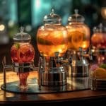 Les fontaines et distributeurs de punch et cocktails