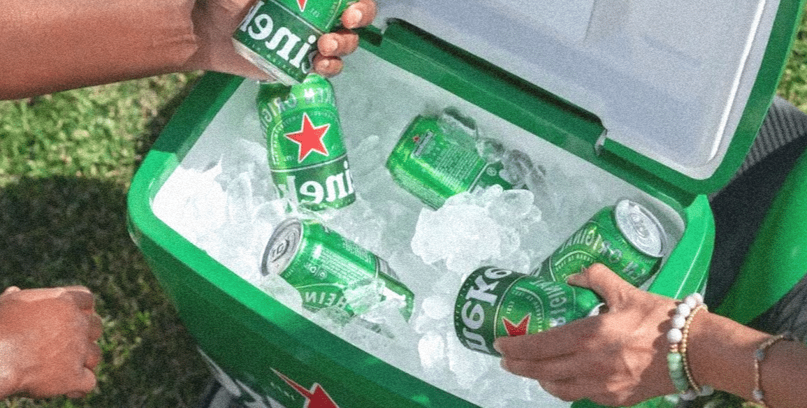 Le robot glacière Heineken B.O.T.