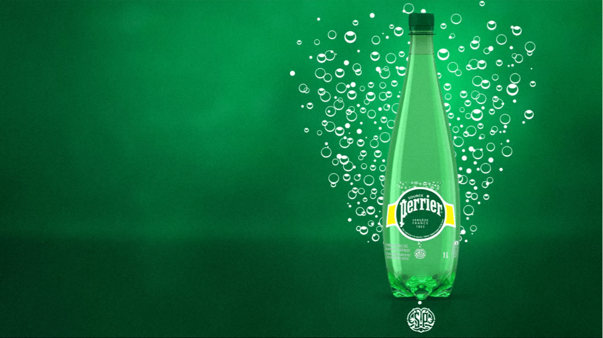 Perrier, l'eau minérale gazeuse d'exception