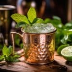 Le verre Moscow Mule