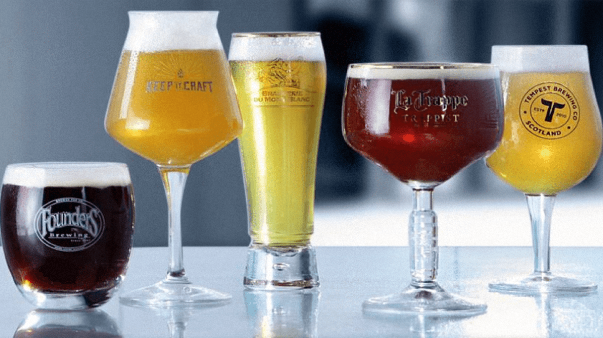 Les verres à bière : découvrez les différents types pour savourer votre boisson préférée