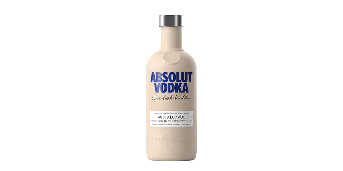 Absolut Vodka : révolution écologique avec la première bouteille en papier !