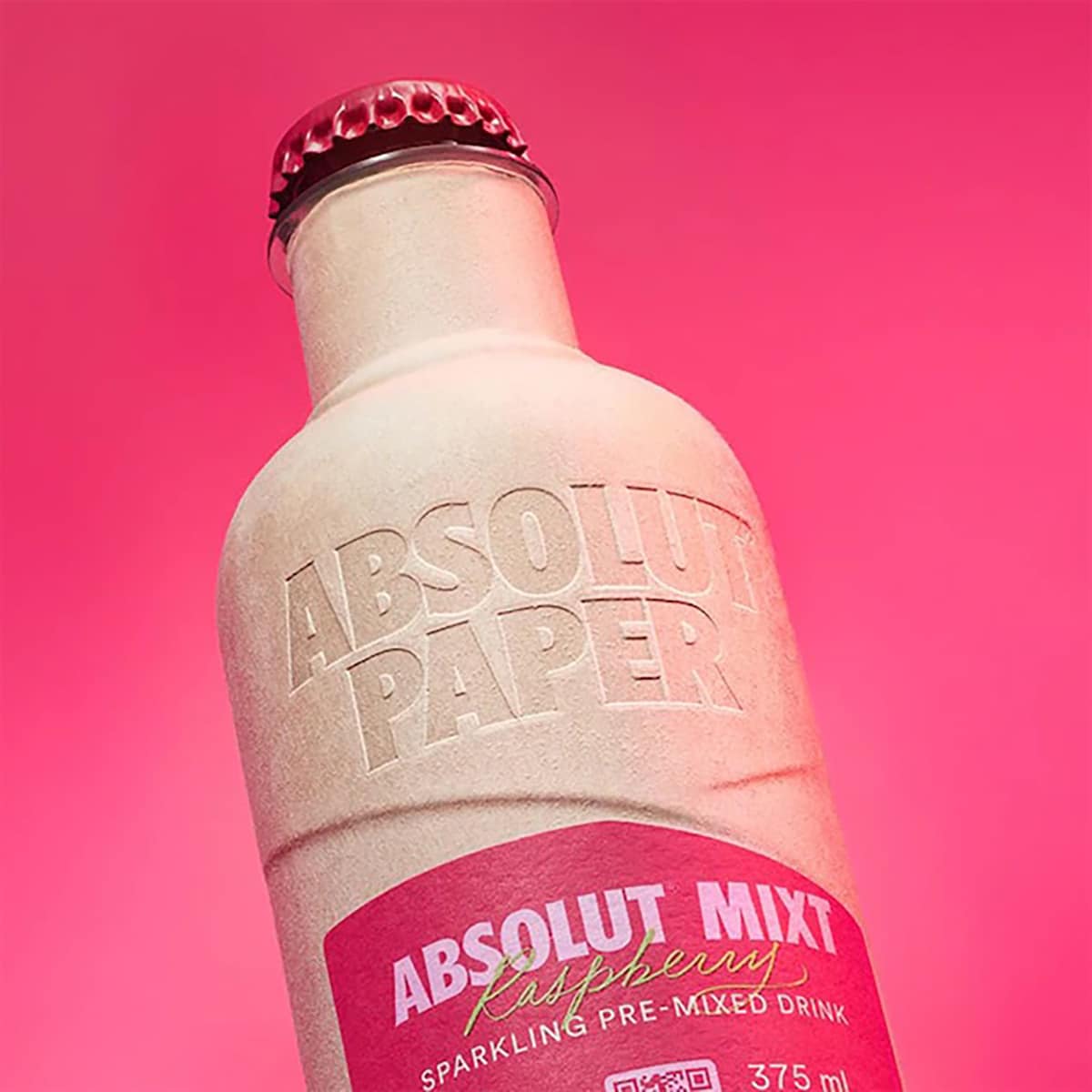 Absolut Vodka : révolution écologique avec la première bouteille en papier !