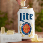 Les Beer Cubes Miller Lite