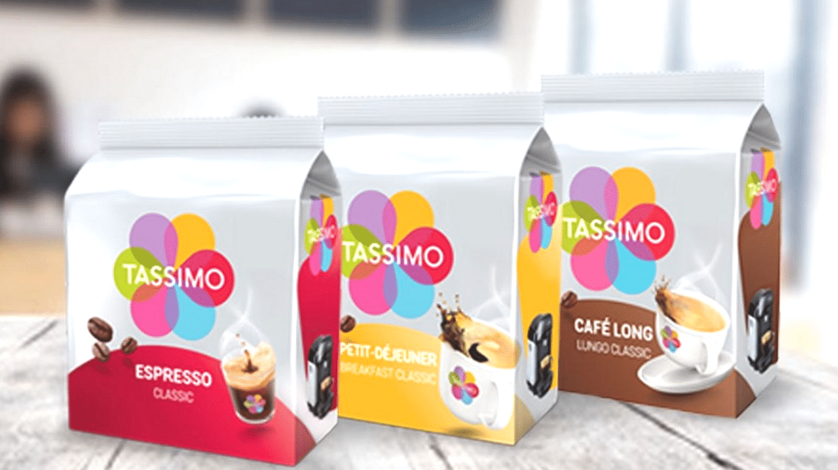 Tassimo, 80 Dosettes Café Long Intense L'OR, Compatibles avec les machines  TASSIMO, 80 Cafés, Intense et Corsé, 5 packs de 16 dosettes