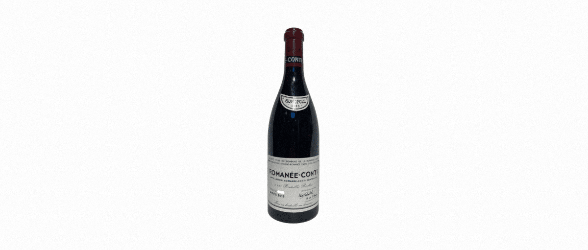 Les vins du domaine Romanée-Conti