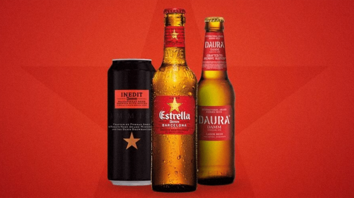 La bière Estrella Damm