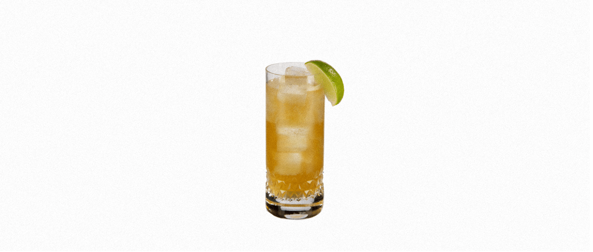 Le Dark and Stormy cocktail