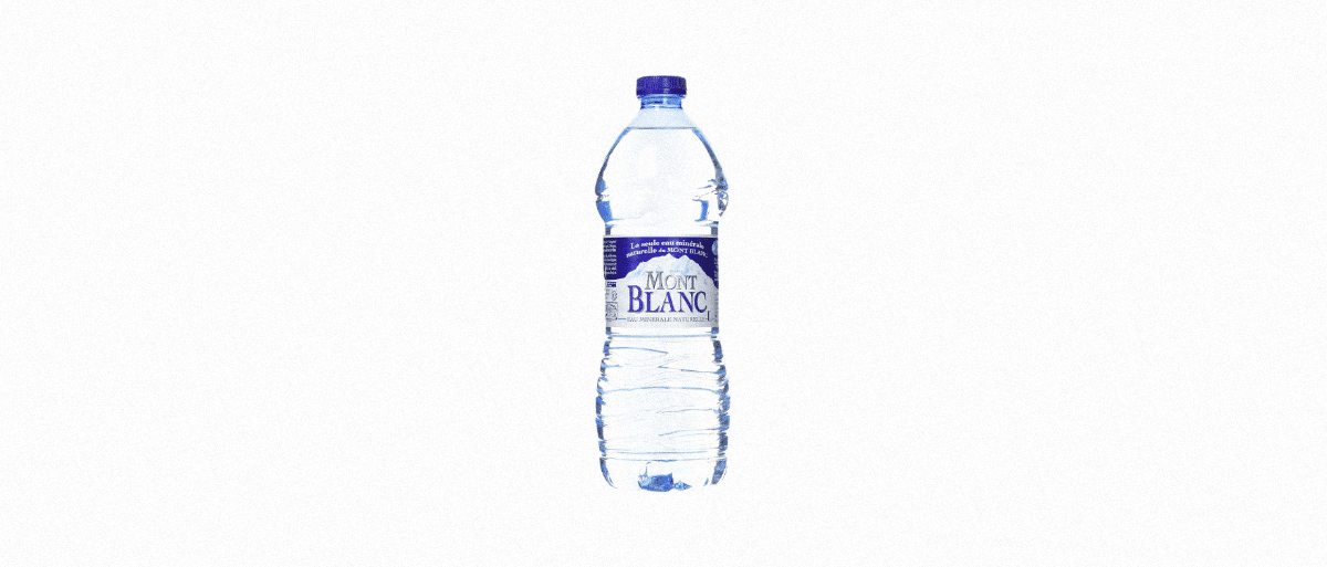 L'eau Mont Blanc