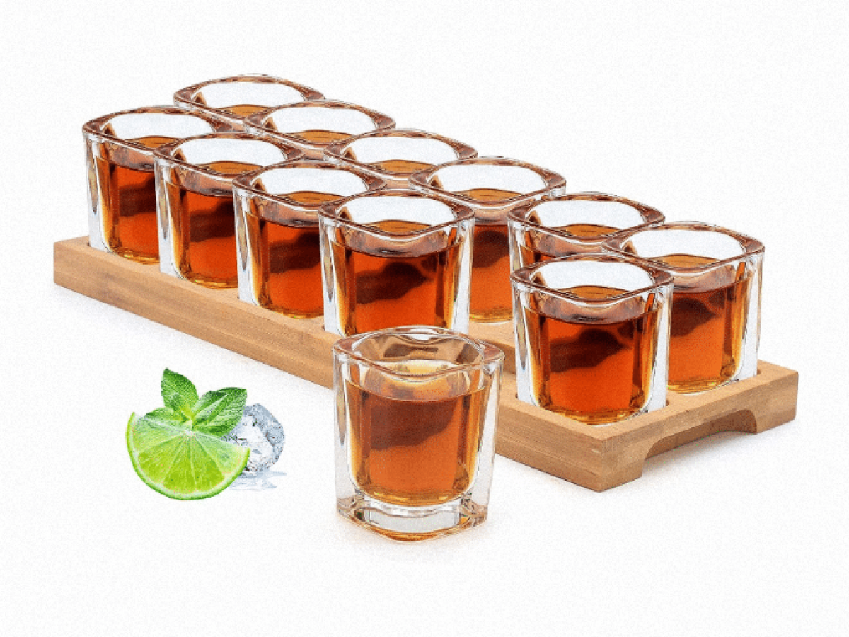 Vikko Lot De 12 Petits Verres à Shot De 78 G Pour Liqueur Et