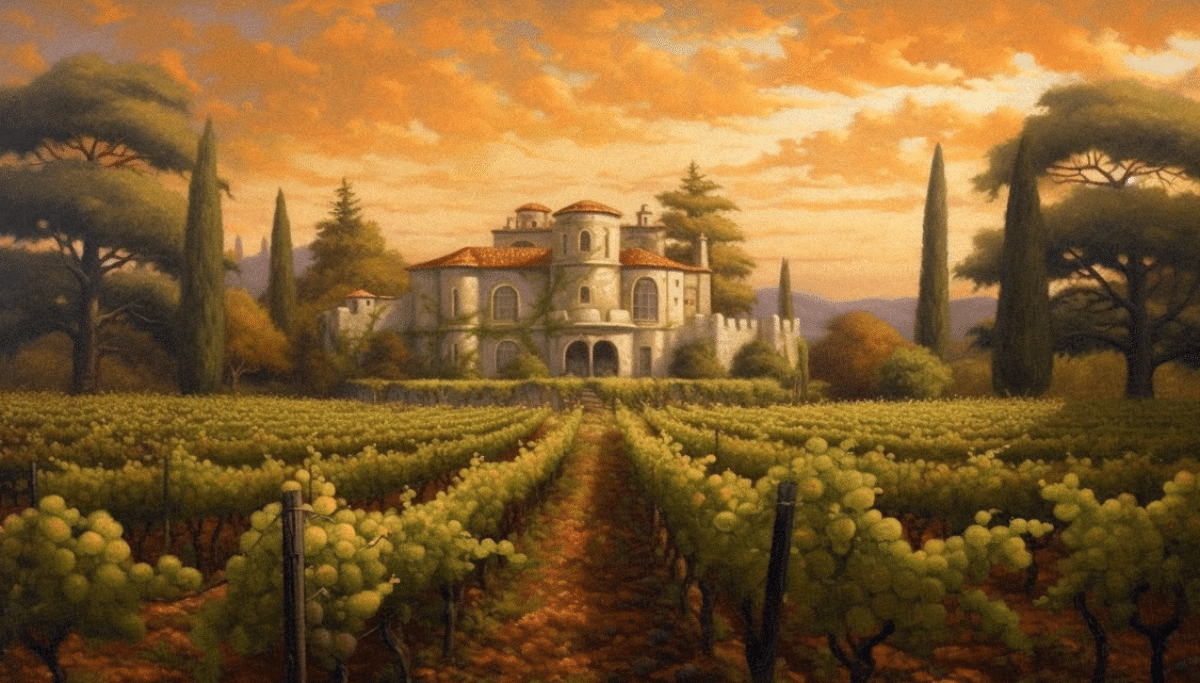 Le vignoble de Cos d'Estournel