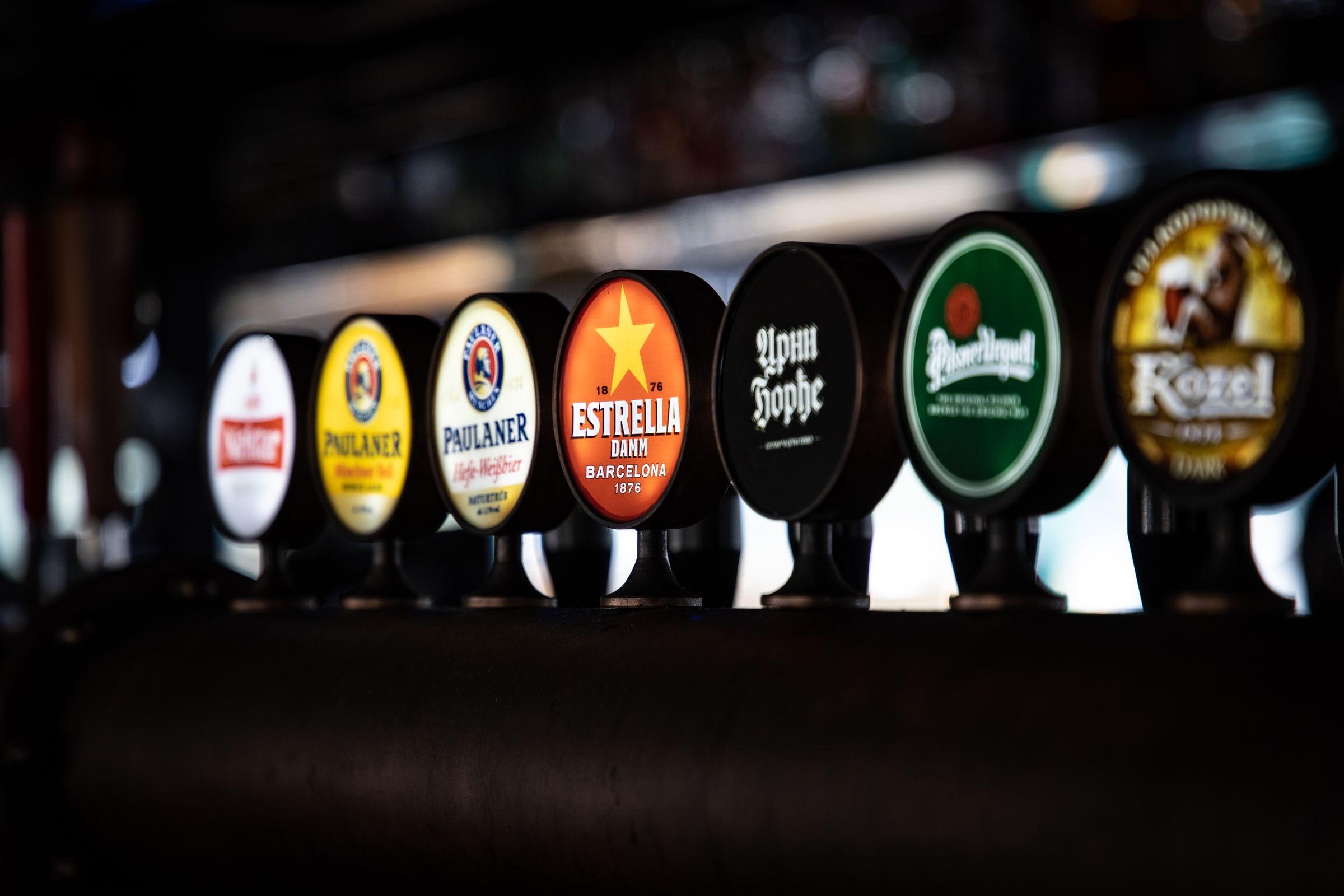 Tireuse à bière d’un bar
