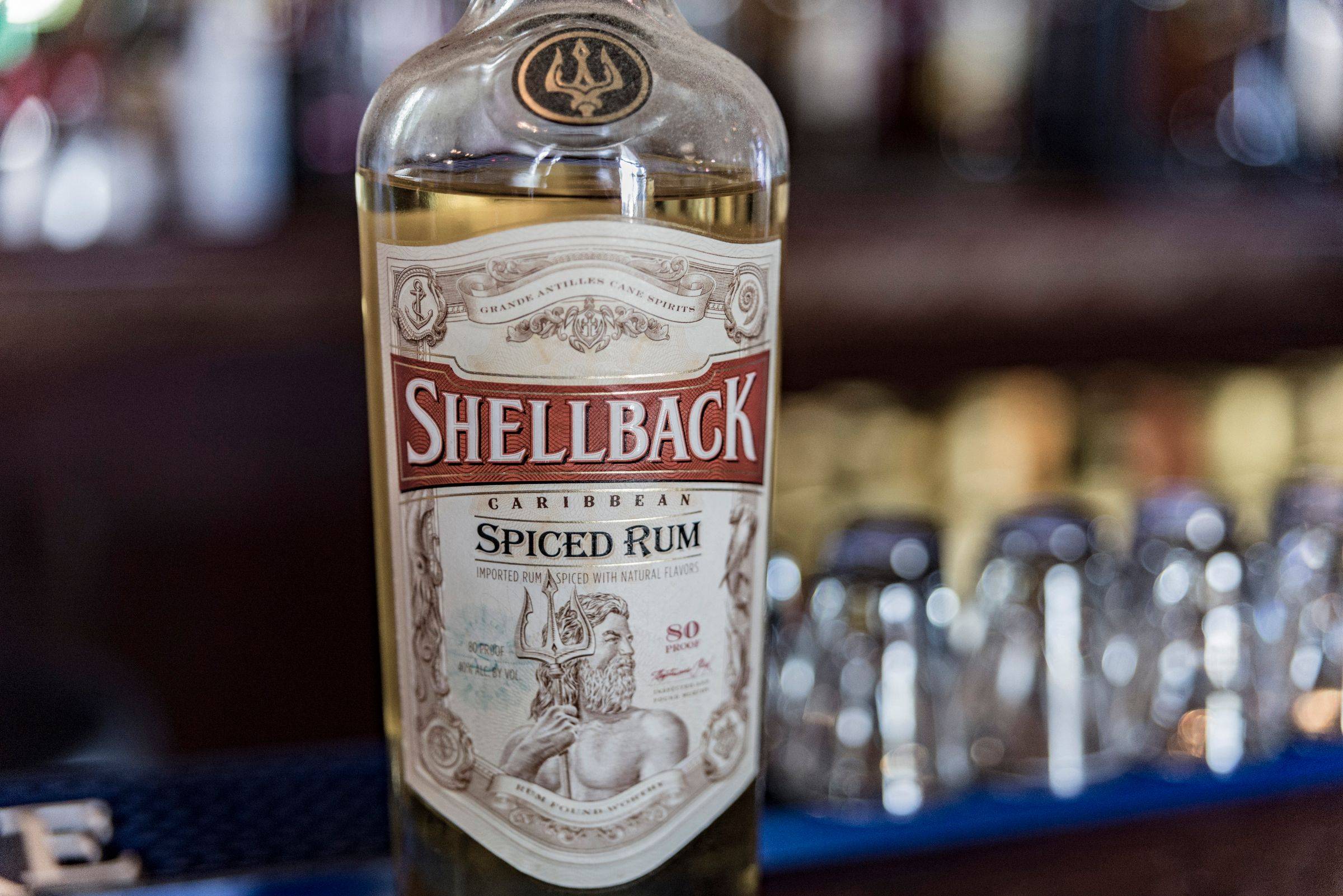 Bouteille de rhum