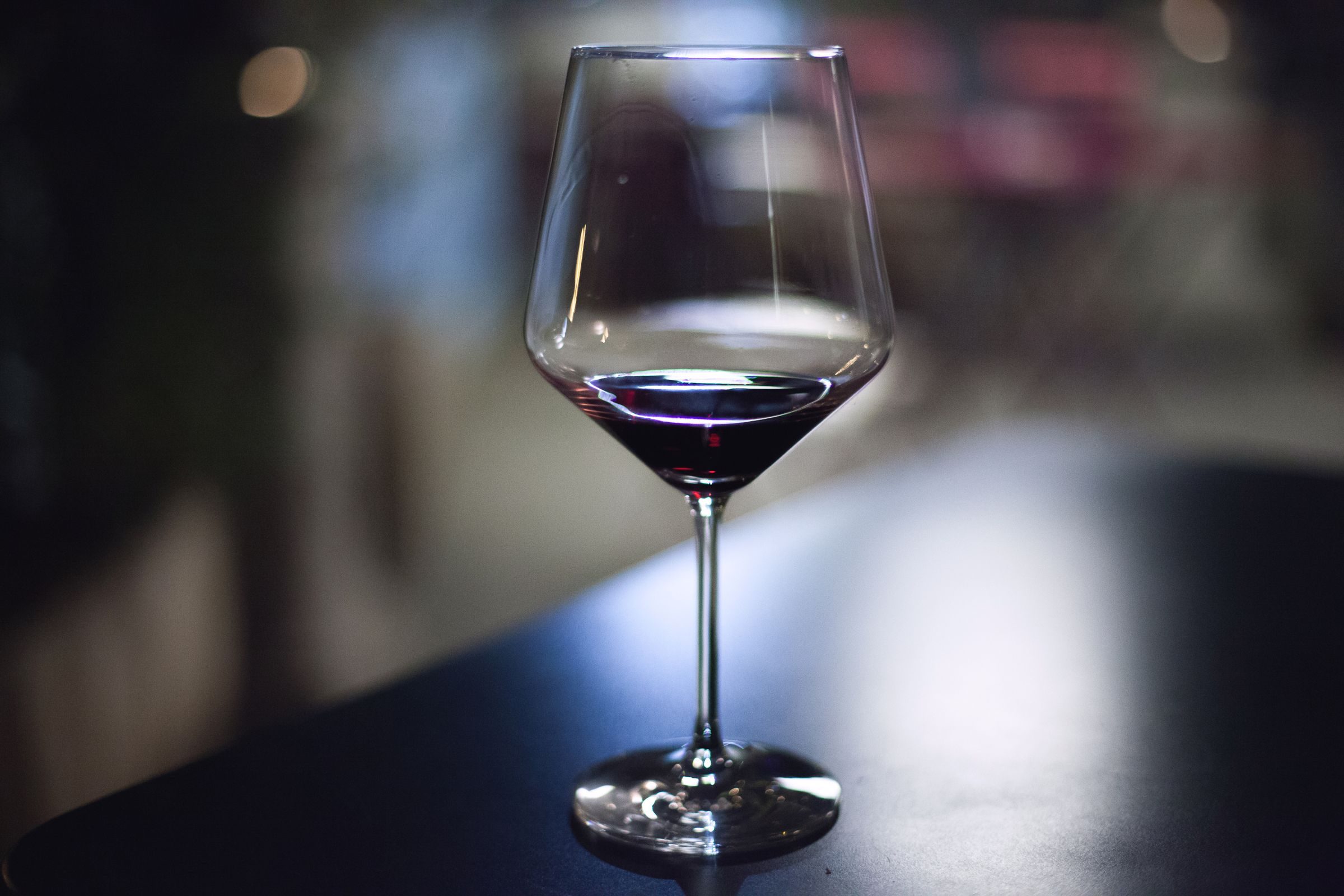 Verre de vin rouge